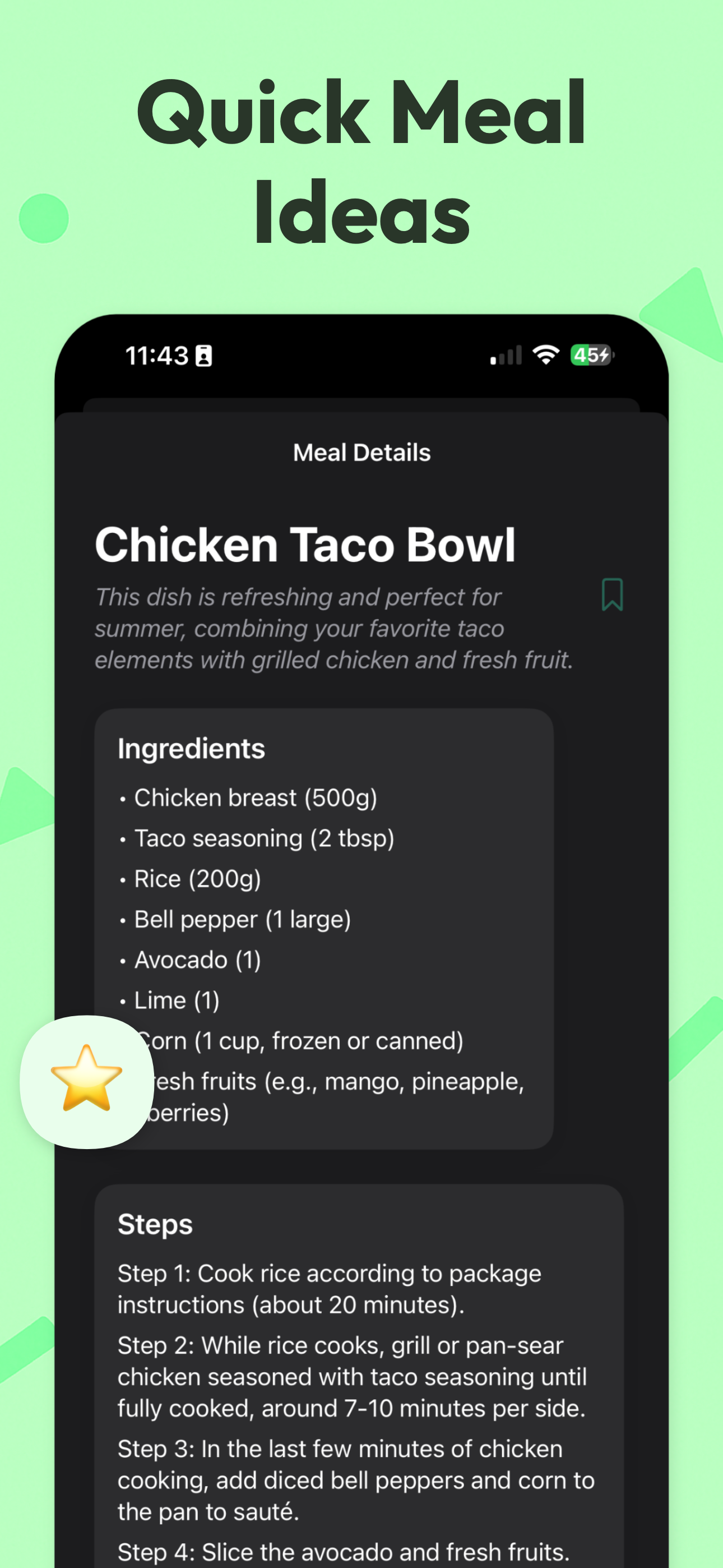 AI Meal Planner: Home Chef screenshot 3