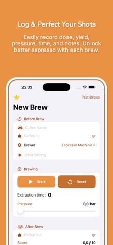 Espresso Tuner: Coffee Timer Screenshot 1 of 5