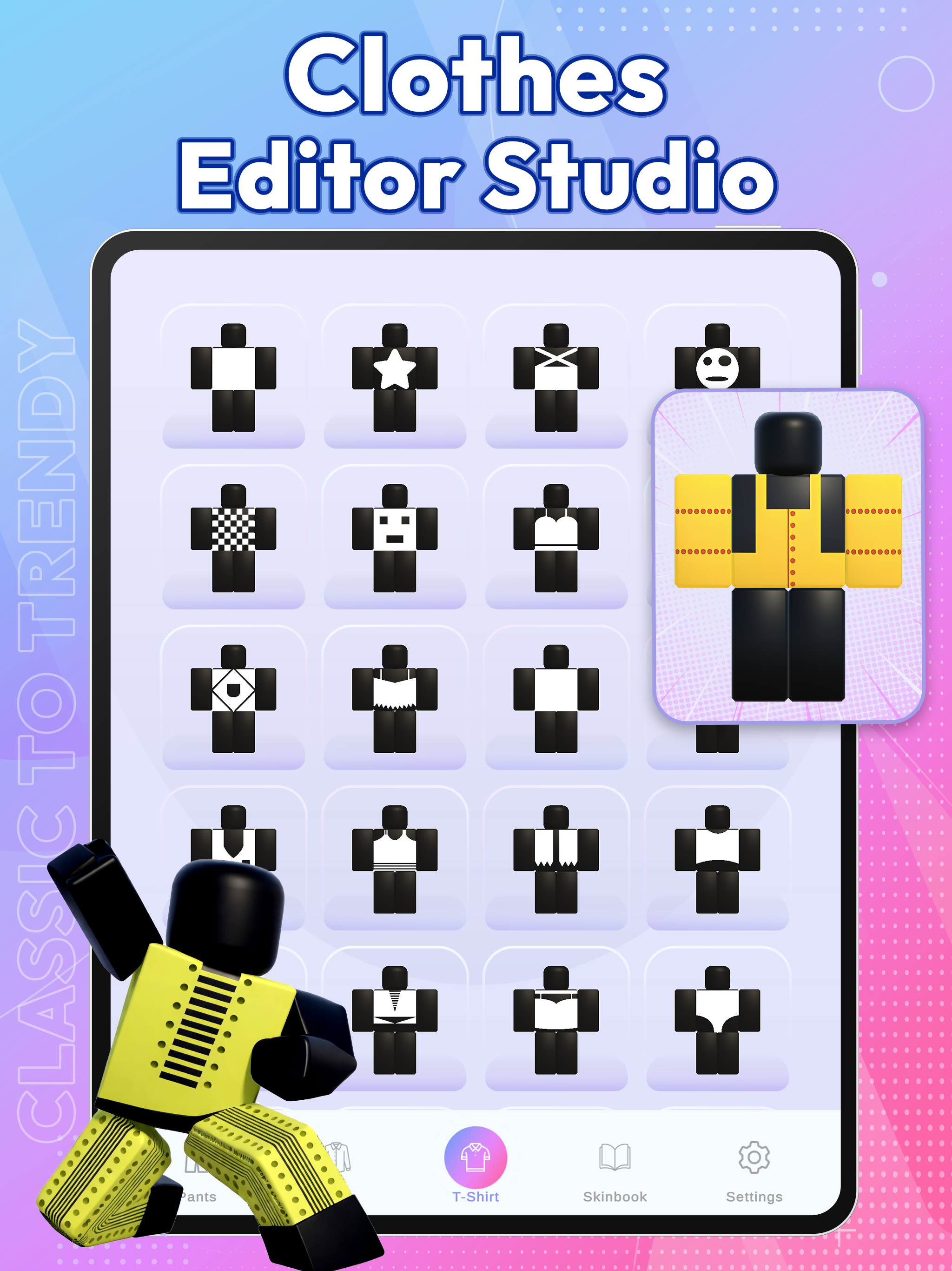 CraftBlox: RBLX Skins & Outfit screenshot 13