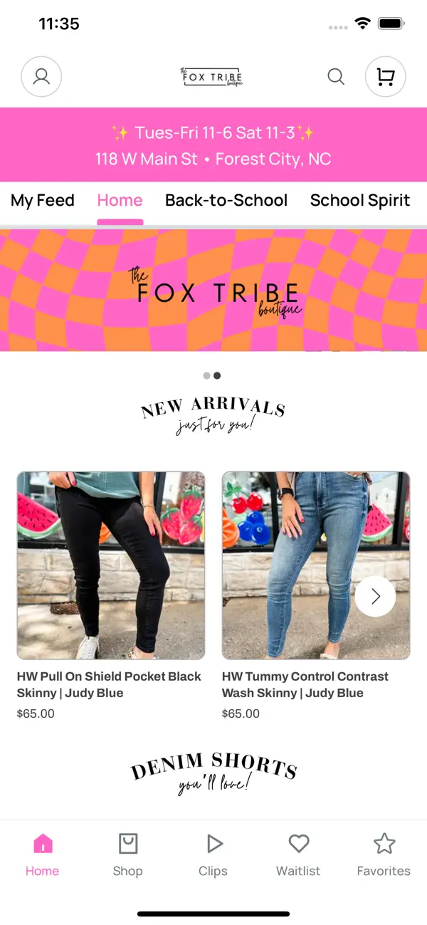 Screenshot #1 pour Fox Tribe Boutique