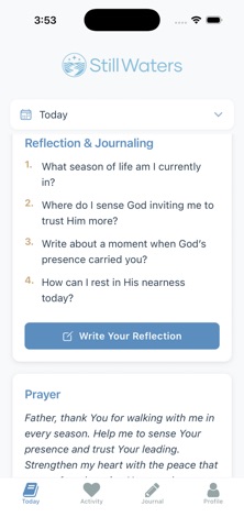 Still Waters Devotional Screenshot 2 of 4
