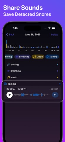 Sleep Recorder - Somnio Screenshot 3 of 4