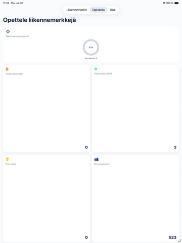 Suomen Liikennemerkit 2026 iPad screenshot