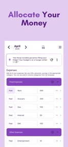 Monthly Budget Planner: Plannr screenshot
