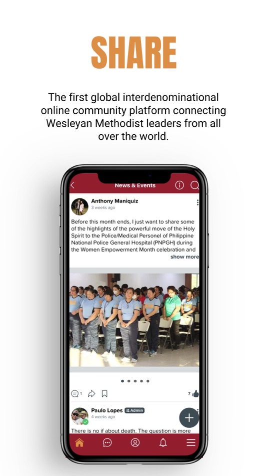 #3. WE 419 (iOS) 由: World Methodist Evangelism, Inc.