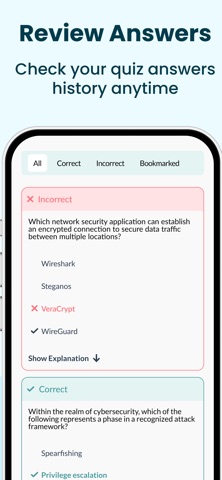 EN COUNCIL CEH EXAM PREP 2026 iPhone screenshot