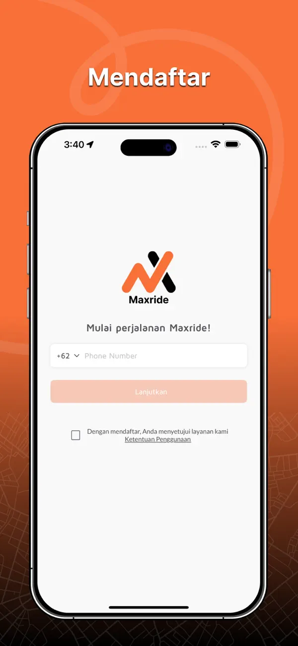 Screenshot #1 pour Maxride: Transportasi & Kurir