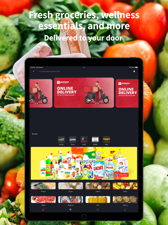 Mongoo iPad screenshot 1 - Shopping app