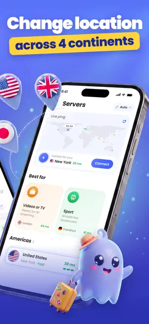 Hideon VPN: Fast Secure Proxy screenshot 2
