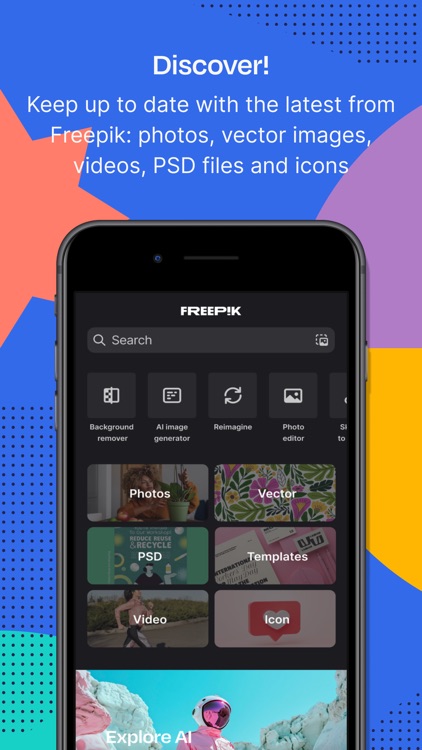 Freepik: Design & edit with AI
