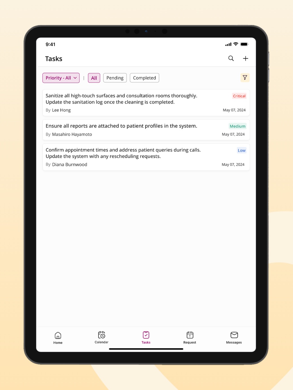 iPad screenshot