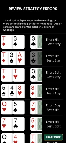 Blackjack - Vegas Casino Real iPhone screenshot