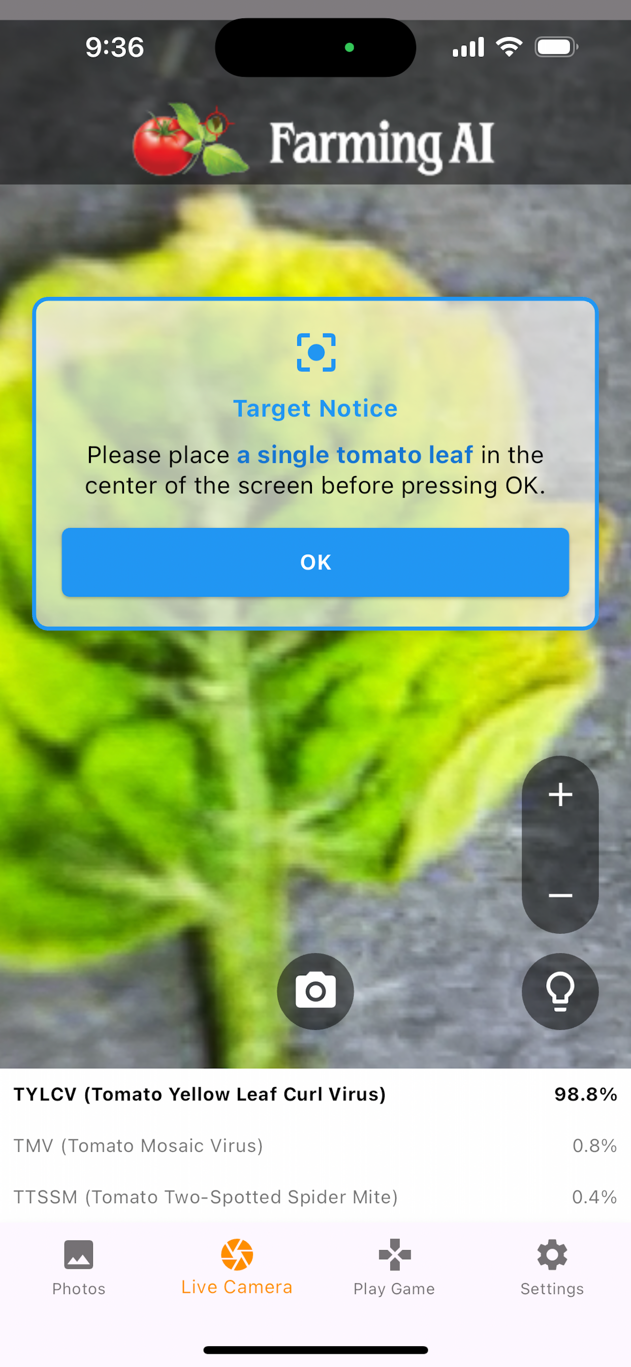 Tomato Disease Diagnosis screenshot 4