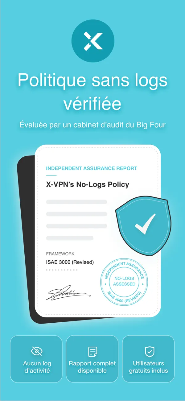 Screenshot #1 pour X-VPN: VPN rapide et sécurisé