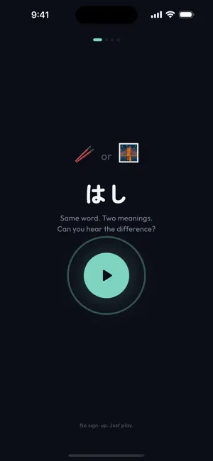 NihonGo: Pitch Accent Trainer screenshot 2