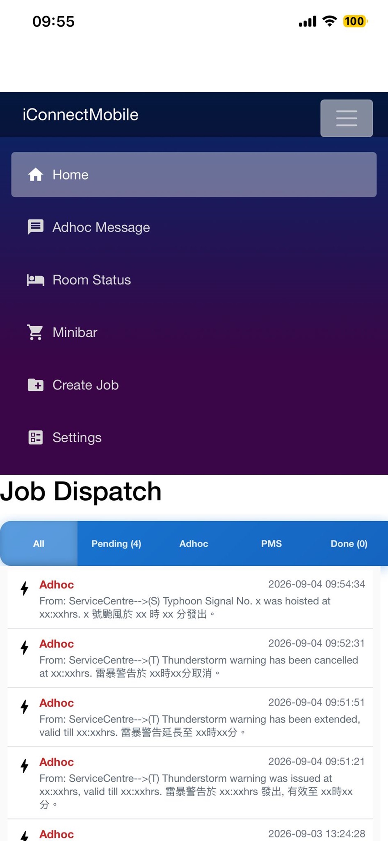Screenshot 2 of iConnect MAUI