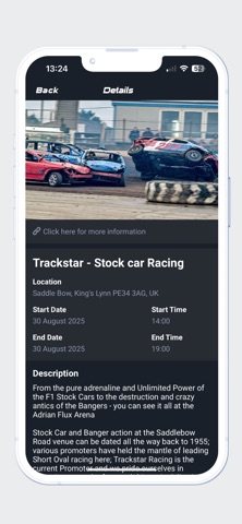 Cruze Diary – Motoring Events screenshot