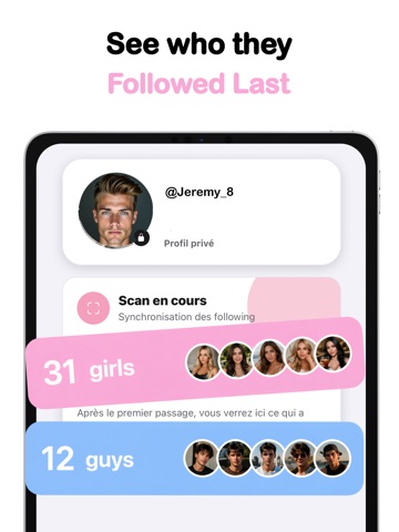FollowSpy: Follow Tracker iPad screenshot
