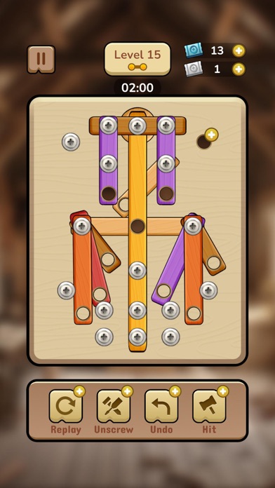 Wood and bolts Screenshot