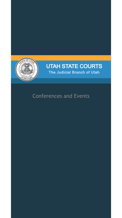 Utah State Courts Events Screenshot