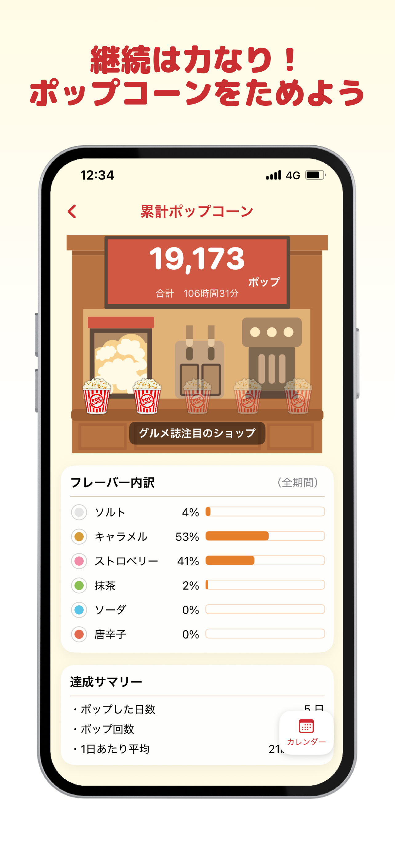 PopSpark - ポップコーン×モチベ維持