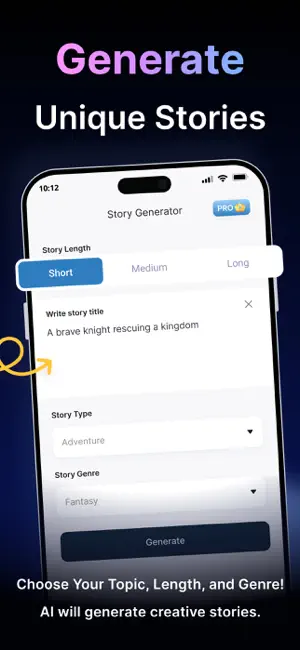 AI Story Generator - AI Novel screenshot 4