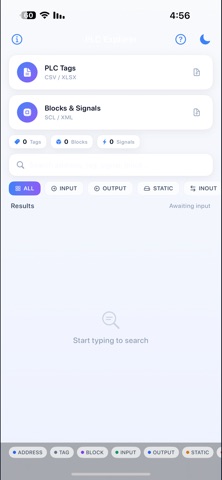 PLC Signal Explorer screenshot