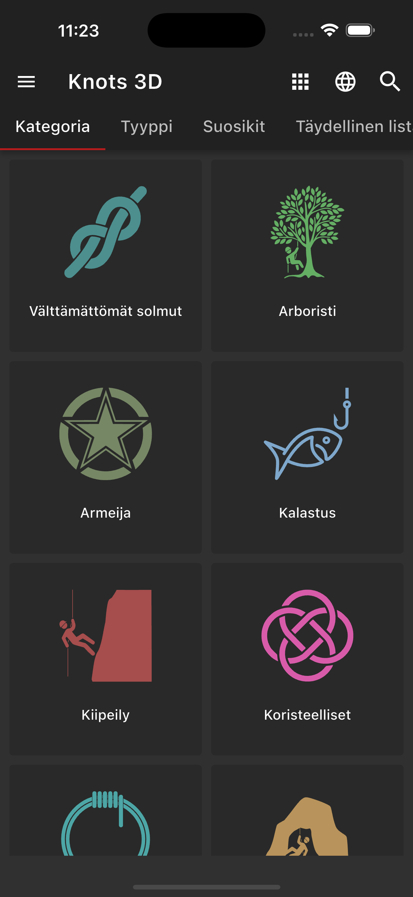 Solmuja 3D (Knots 3D)