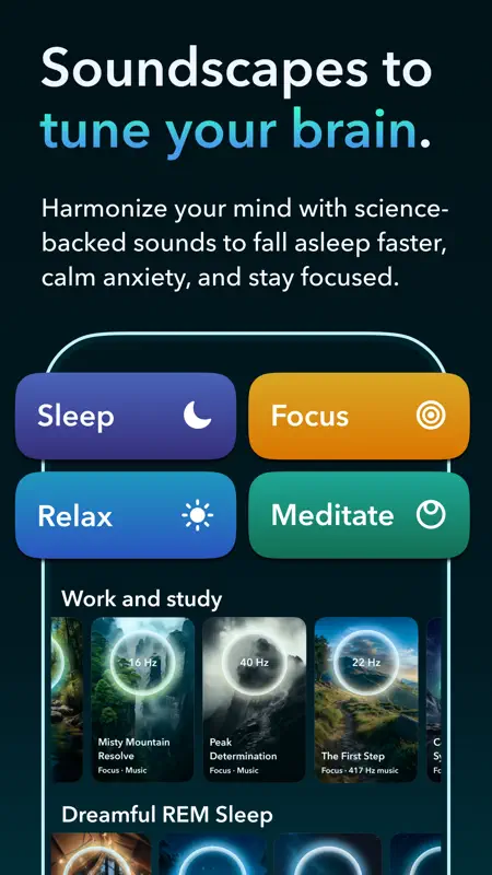 Moongate: Binaural Beats screenshot 3 of 10