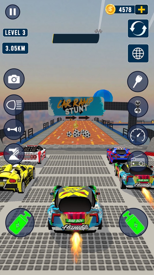 #5. Car Stunts Challenges 3D (iOS) 由: Hafiz Ghulam Murtaza
