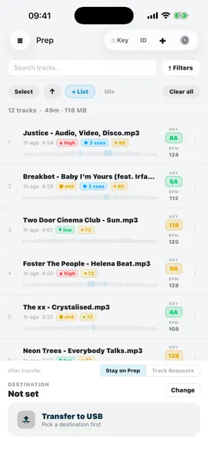 WavePort – DJ USB Crate Prep screenshot 3