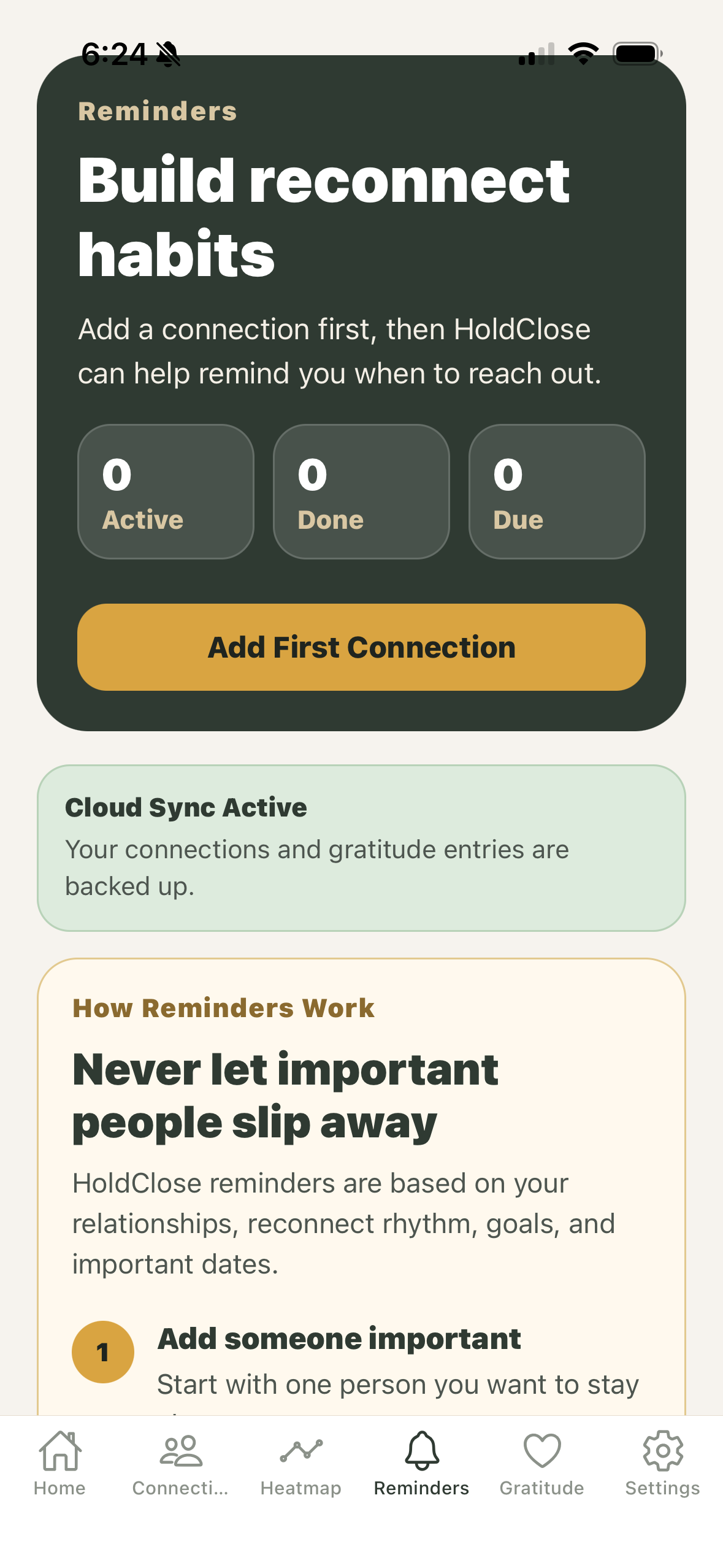 HoldClose: Stay Connected