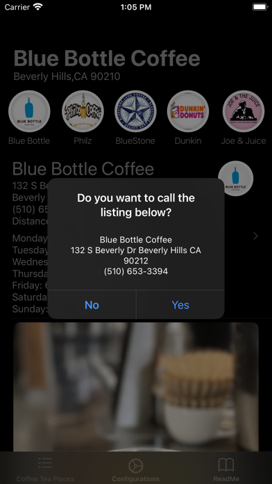 CoffeePlaceMeetUp Screenshot