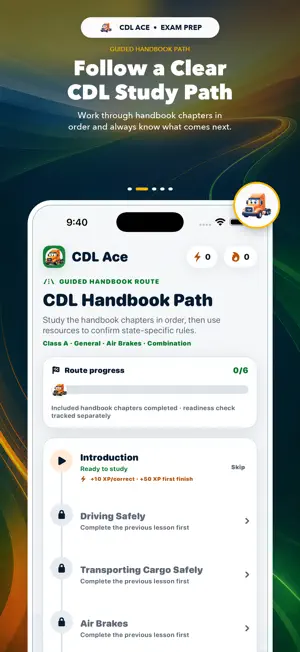 CDL Ace: Permit Test Prep screenshot 2