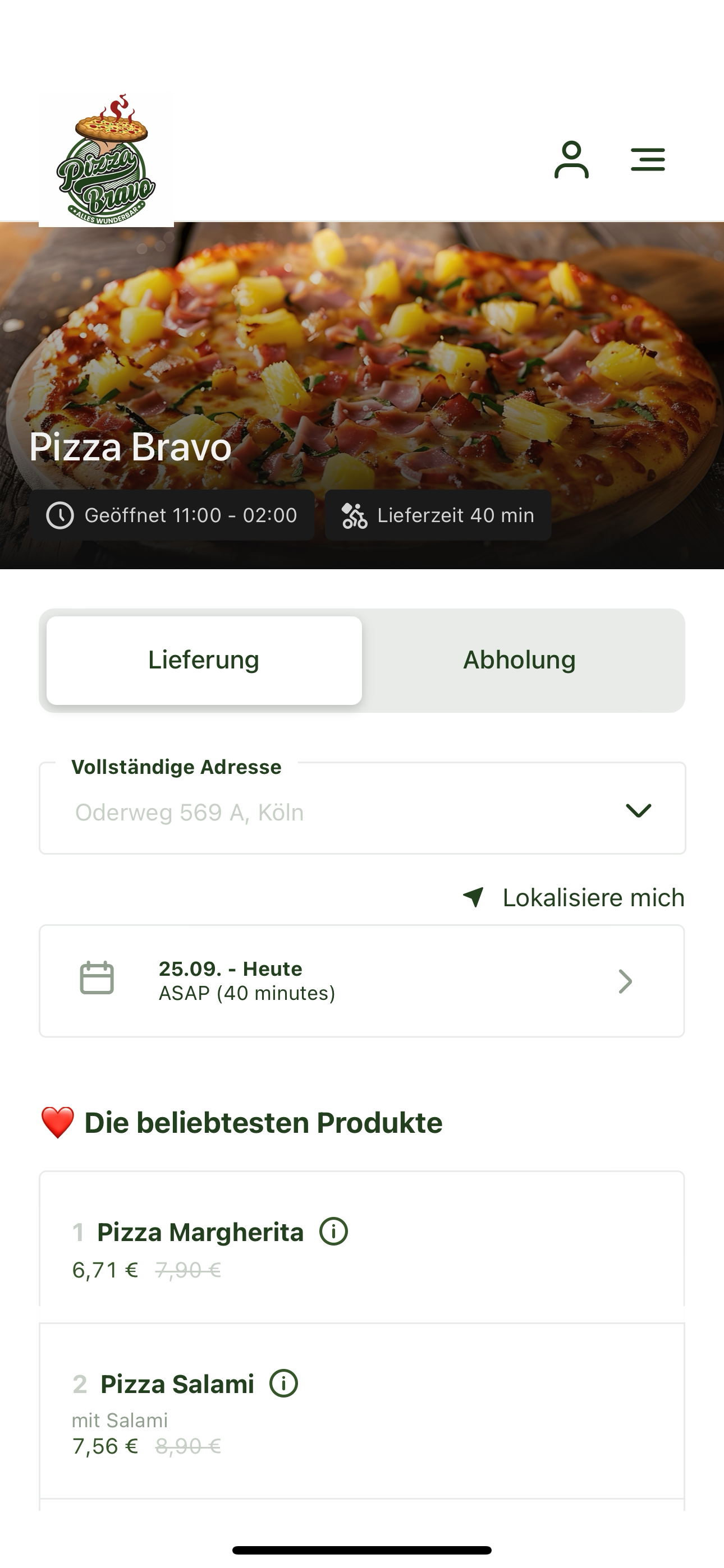 Pizza Bravo