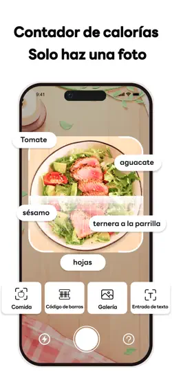 Captura de pantalla de Contador De Calorías–FoodPilot en iPhone 2