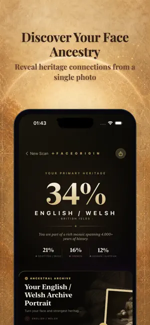 Ancestry Test: Face Origin AI screenshot 2