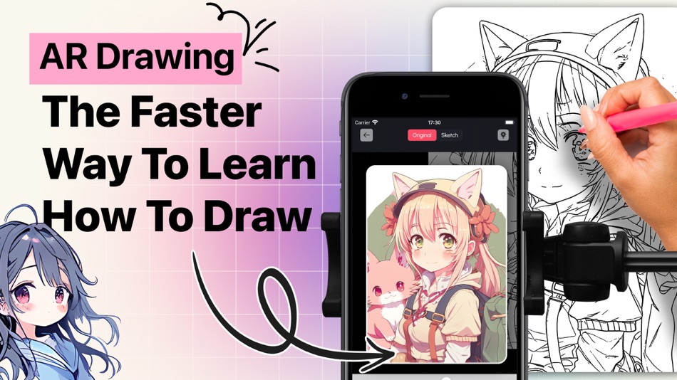 #8. AR Drawing: Sketch Paint Trace (iOS) 由: Kien Hoang Trong