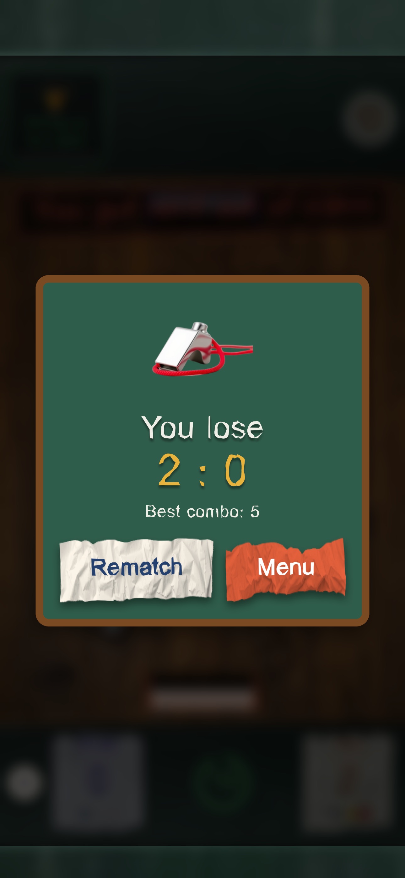 Screenshot 4 of Desk Soccer