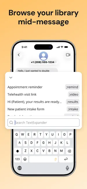 TextExpander screenshot 4
