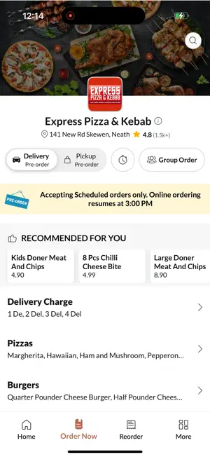 Express Pizza & Kebab Neath screenshot 2