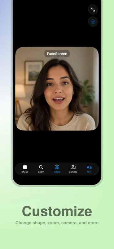 FaceScreen: Floating Camera screenshot 3 of 6