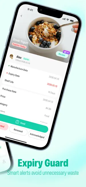ExpiryHub: Date & Item Tracker screenshot 2