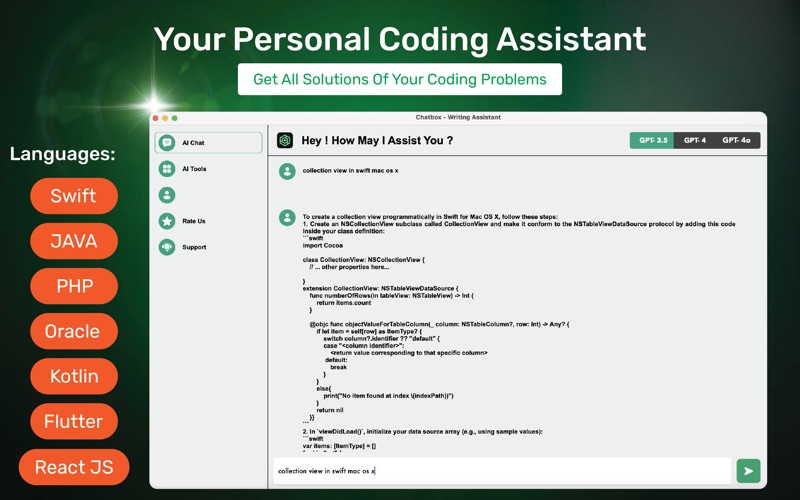 Chatbot : AI Chat Assistant . Screenshot