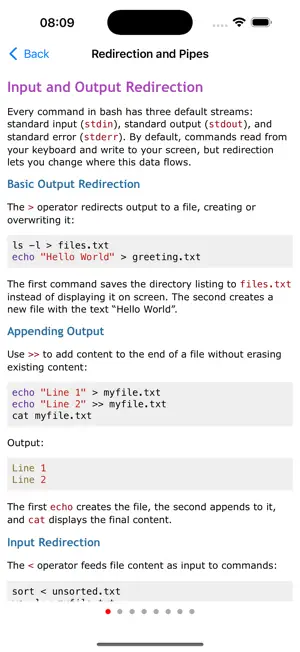Learn Shell Scripting screenshot 3