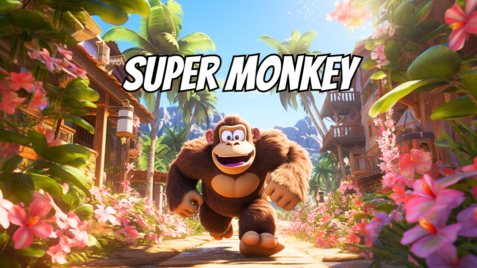 Super Monkey Run kong gorilla - 90 - (iOS)