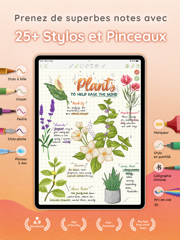 Screenshot #4 pour CollaNote:Prise de notes & PDF
