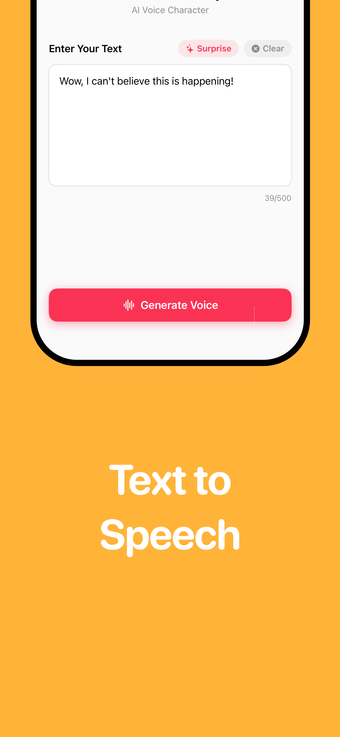 Ai voice changer text to video screenshot 2