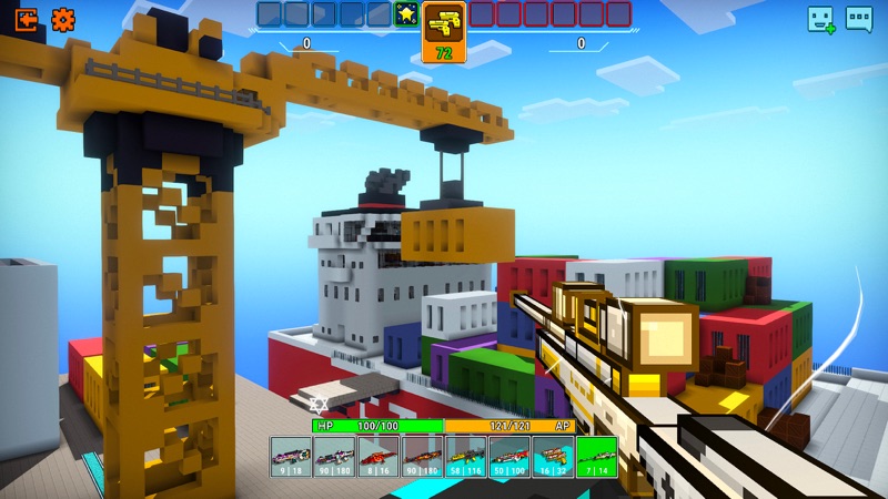 Cops N Robbers:Pixel Craft Gun screenshot 8