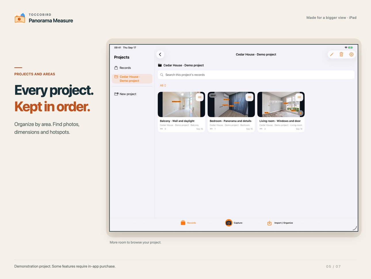 Screenshot 11 of Toccobird Panorama Measure